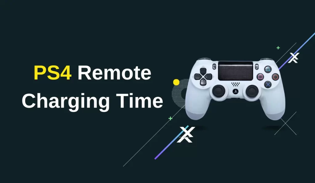 how long does a PS4 remote take to charge